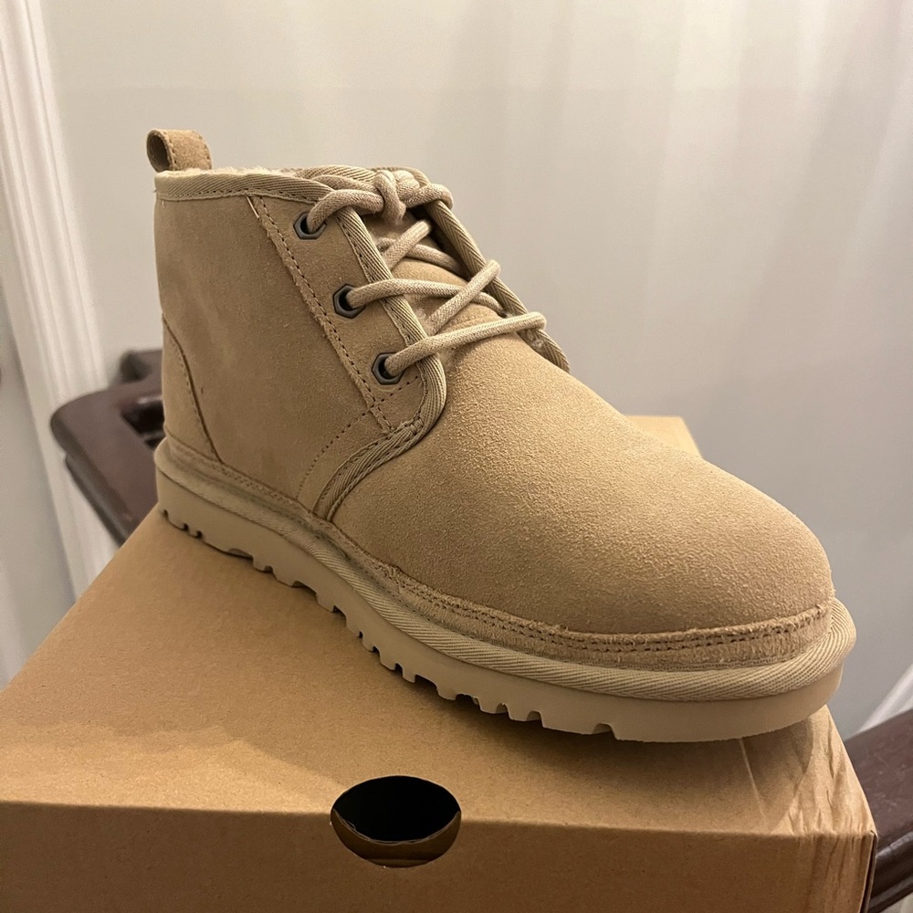 Brand new UGG tie up booties